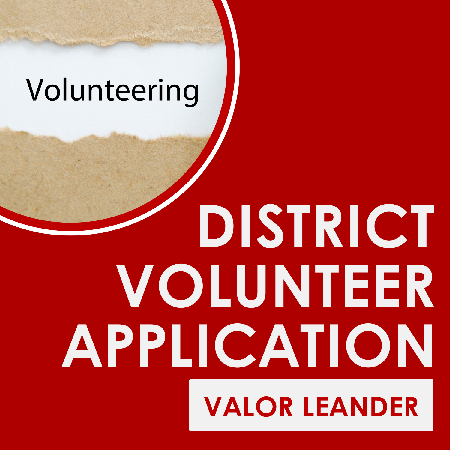 Volunteer Application