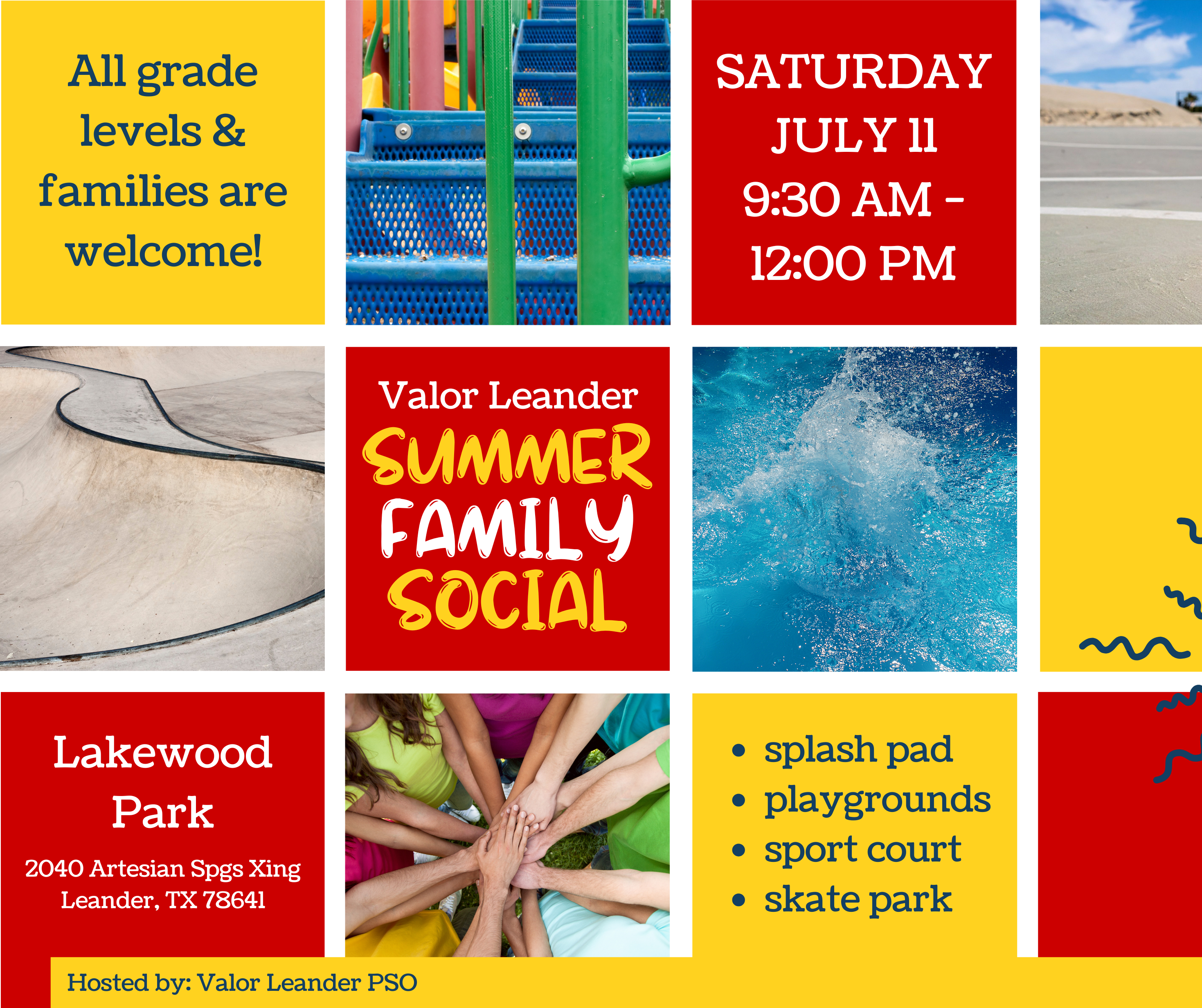 Valor Leander Summer Family Social